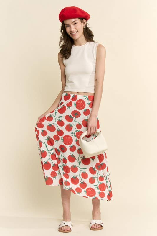 TOMATO MIDI SKIRT, photo 8 of 8