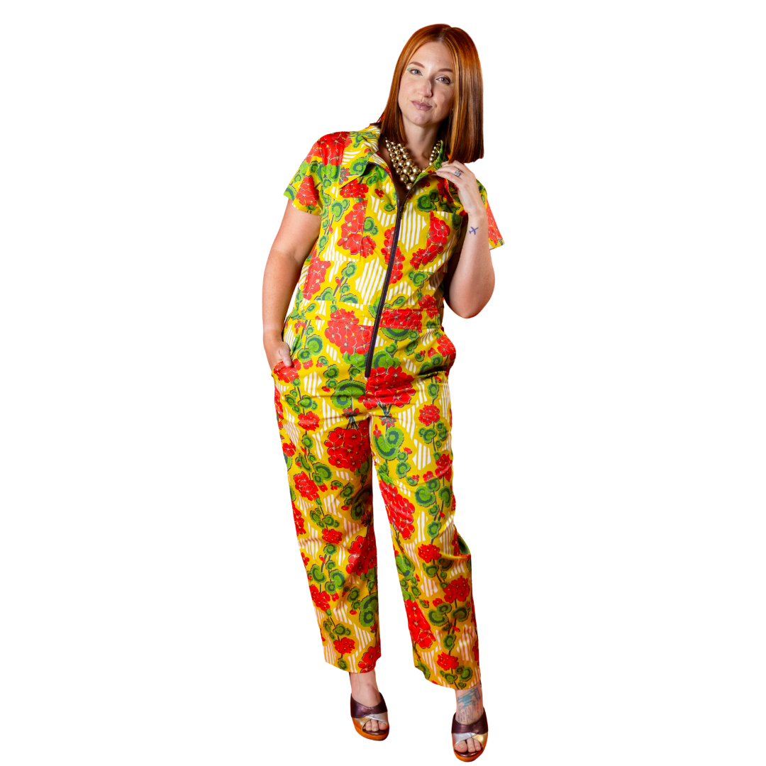 Garden Jumpsuit- Sunshine, photo 1 of 8