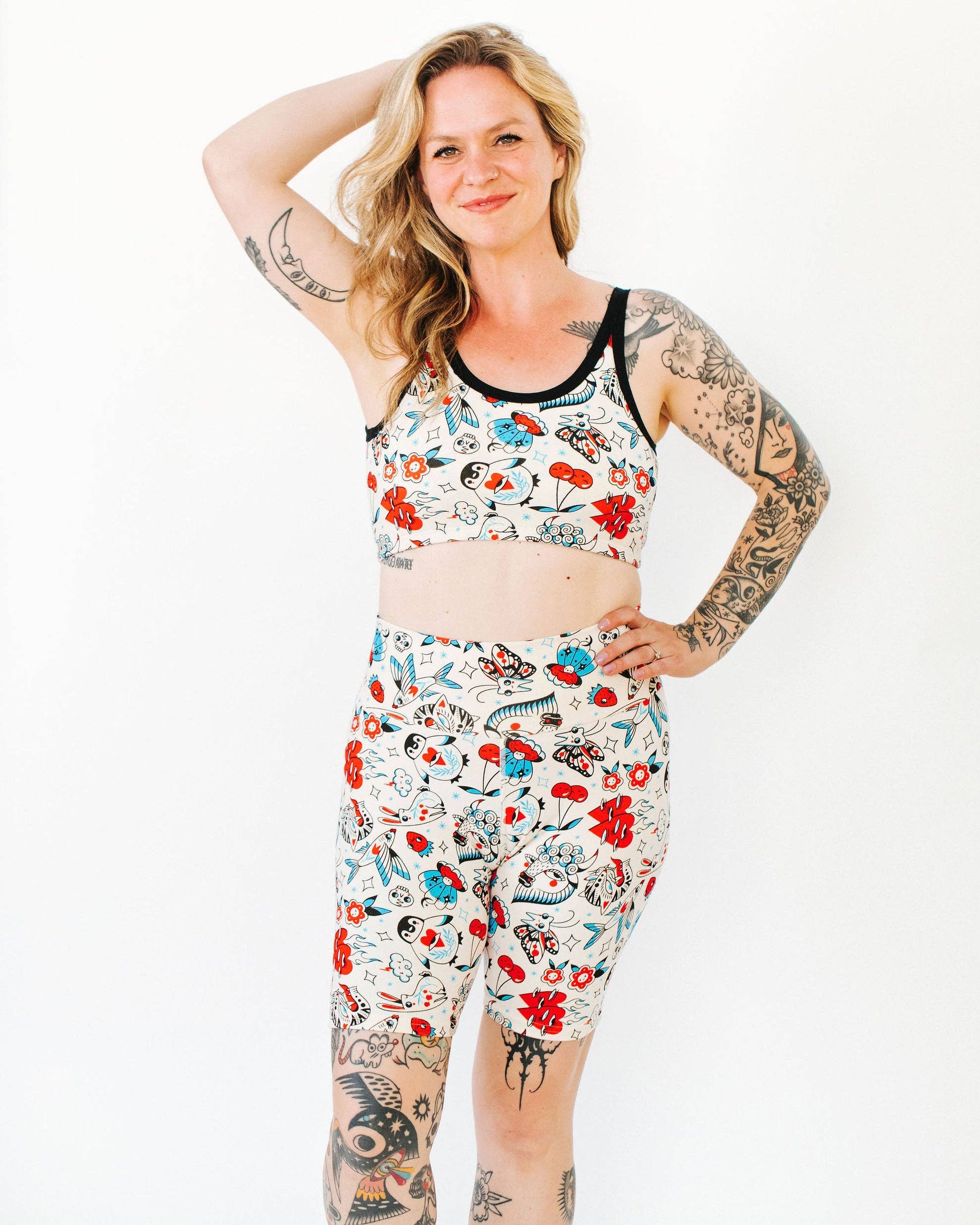 High Rise Shorts Inked Up, photo 2 of 8