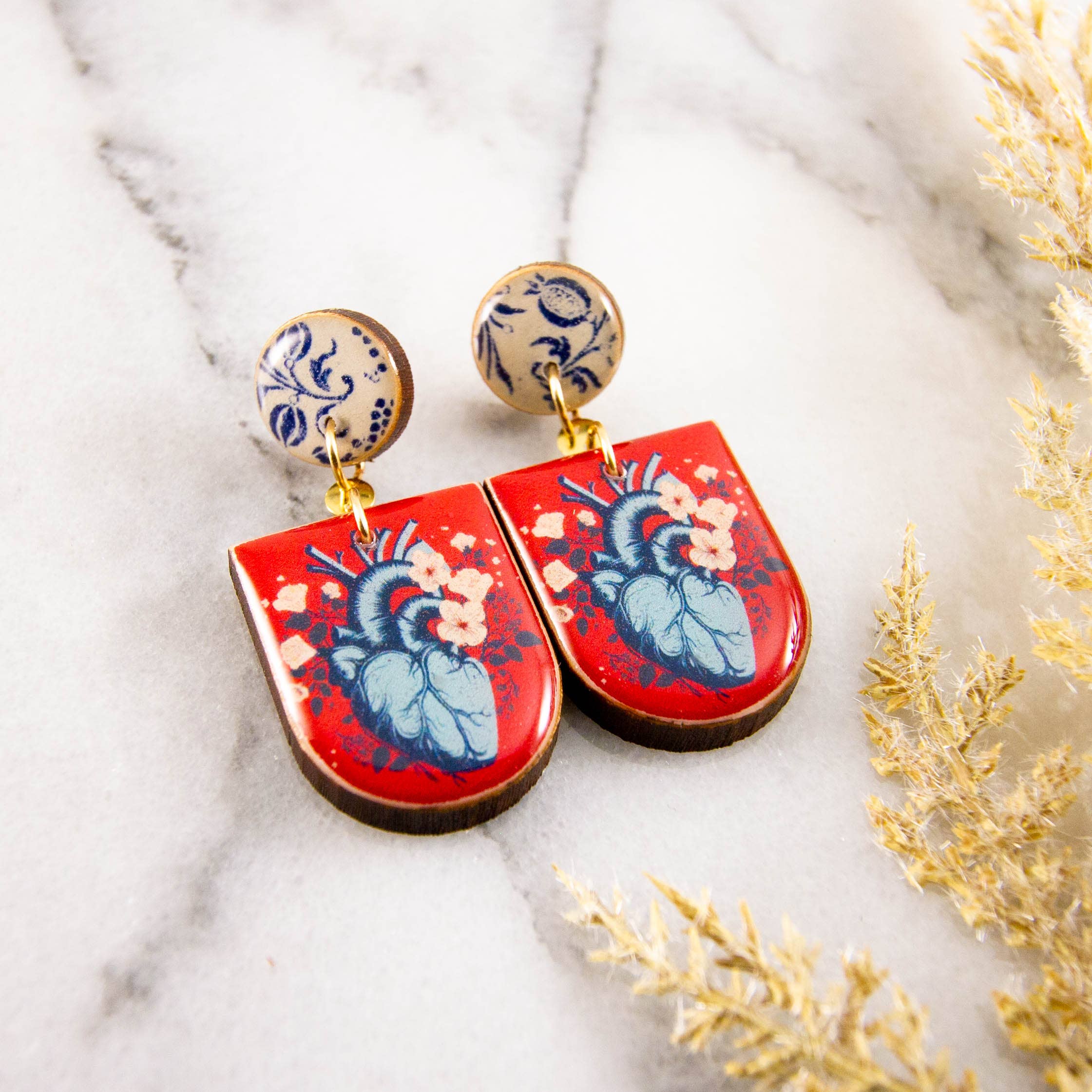 Vintage Heart Drops, photo 1 of 2